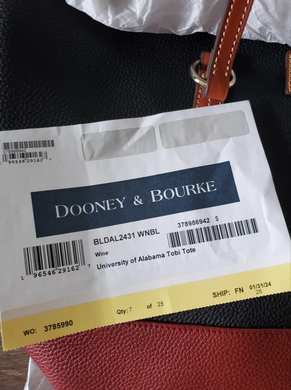 Dooney & Bourke University Of Alabama Tobi Tote - Picture 4 of 15